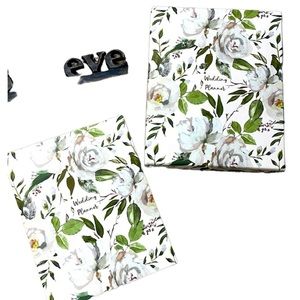 The Dream Wedding Planner- White & Flowers NWOT